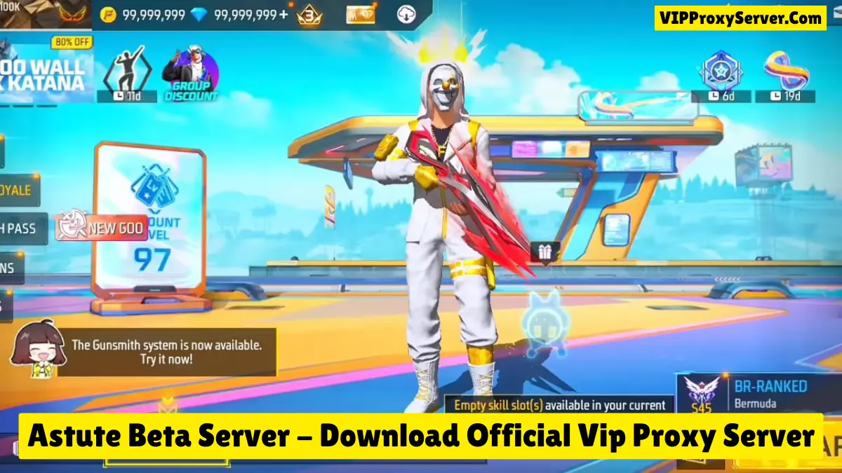 Astute Beta Server Download (Free Fire Proxy) For Android OB51