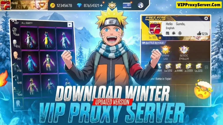 Winter Proxy Server Download VIP (Free Fire) For Android OB52