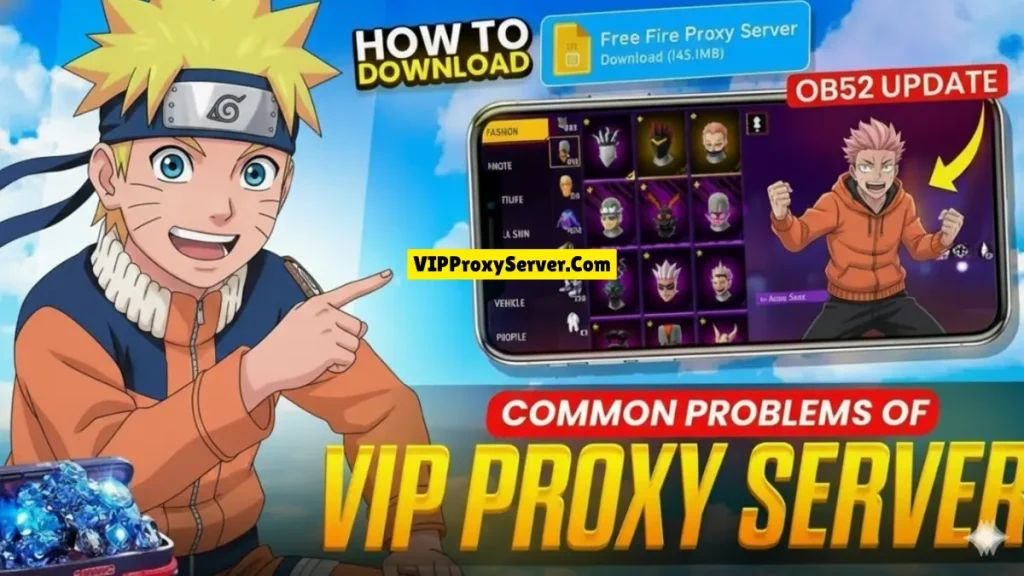 Common Problems with VIP Proxy Server Free Fire and Easy Fixes