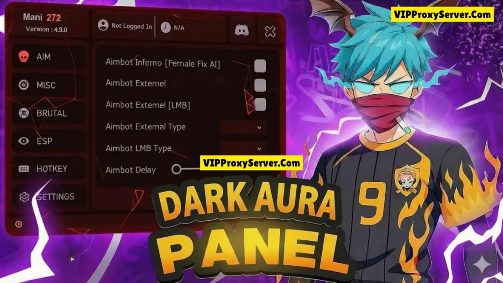 Dark Aura Panel – The Ultimate One-tap Headshots Tool for Free Fire Players