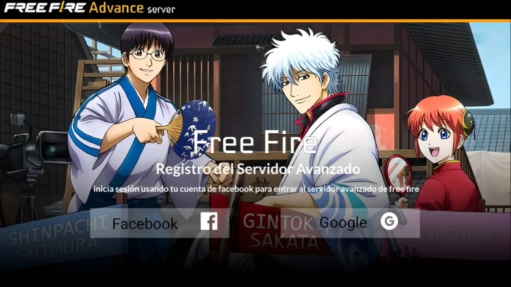 Free Fire x Gin Tama: Advance server look