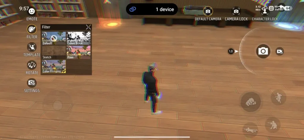 Amazing Filters of the Camera System In Free Fire