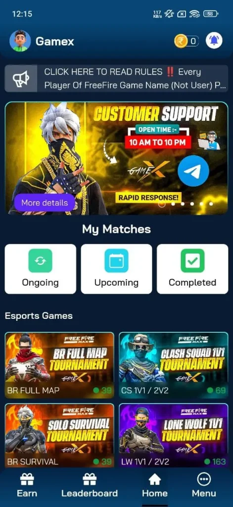 GameX - New & Trending App