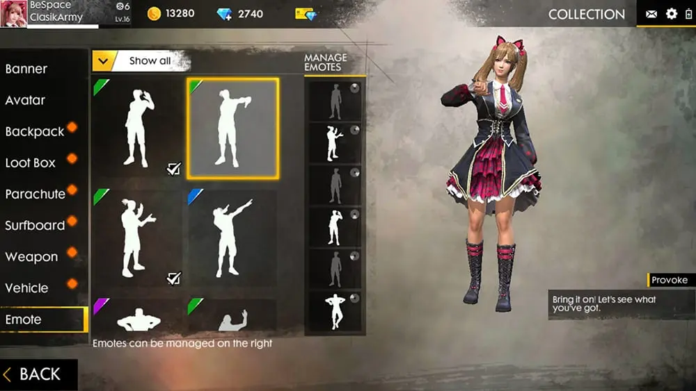 Popular Features of Free Fire 2018