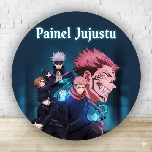 Painel Jujutsu Kaisen Logo